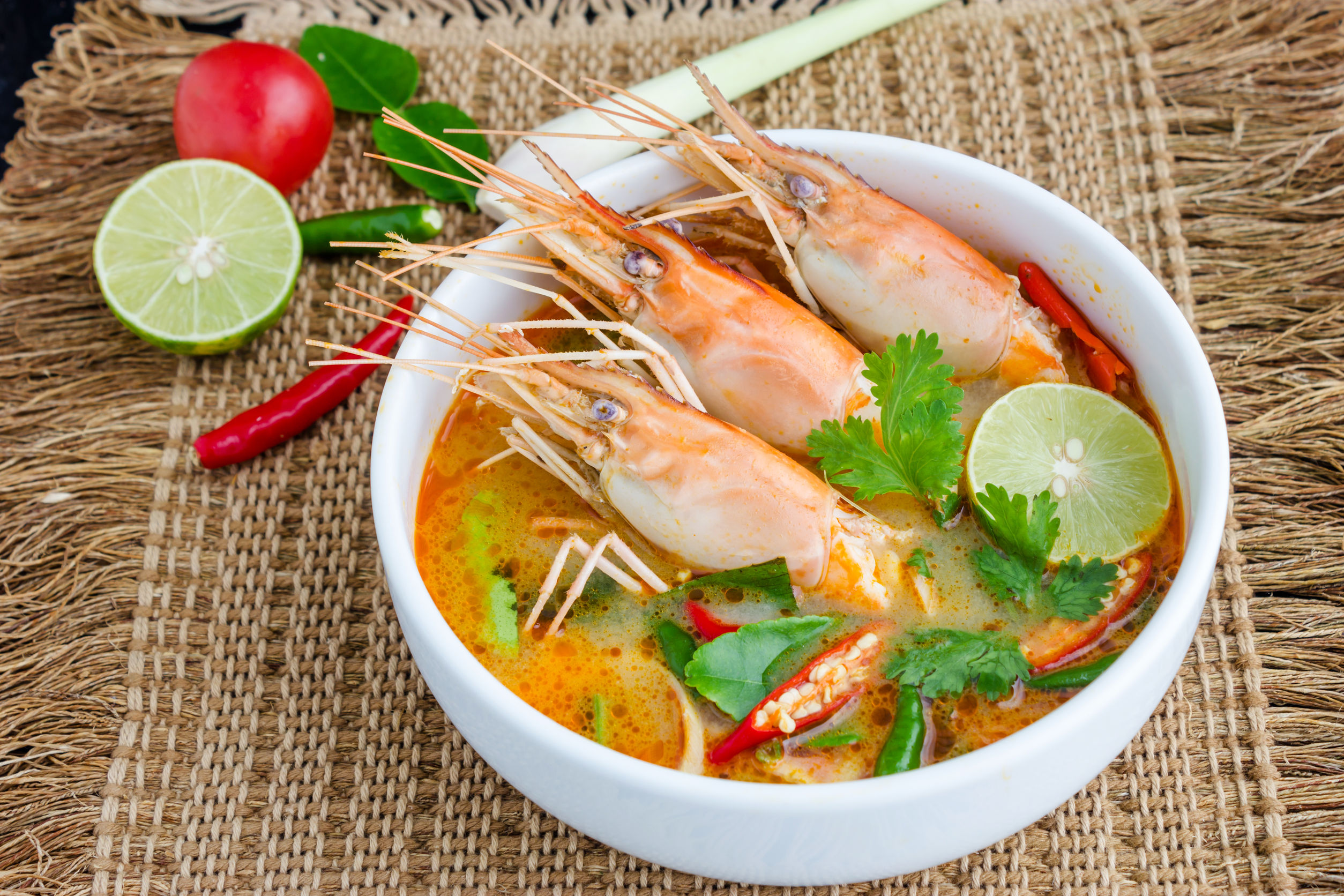 Tom Yum polievka